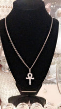Load image into Gallery viewer, Ankh Cuban Link Stainless Steel Necklace
